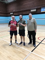 Mens doubles runnerup