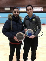 Mens doubles winner