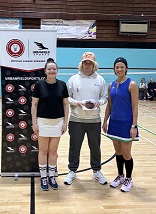 Ladies doubles runnerup