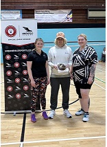 Ladies doubles winner