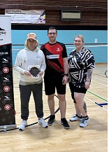 Mixed doubles winner