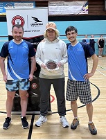 Mens doubles winner